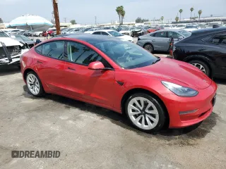 2022 Tesla Model 3 z VIN 5YJ3E1EA9NF304409, wystawiony jako Copart lot #58600755 z przebiegiem Nie podano mil oraz Szkoda całkowita • Salvage title. Historia ofert i sprzedaży dostępna na DreamBid. Obrazek 4.