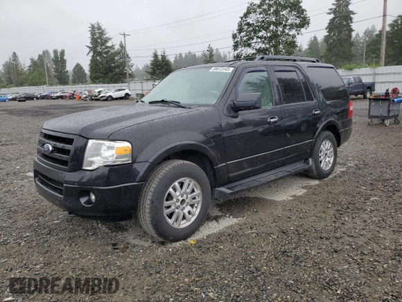 2014 Ford Expedition King Ranch with VIN 1FMJU1J58EEF02298, listed as a Copart auction lot 58672445 with 127,867 mi miles and Salvage title. Bid and sale history available at DreamBid. Image 1.