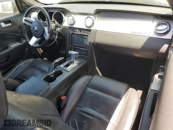 2007 Ford Mustang Deluxe with VIN 1ZVFT80N775319949, listed as a Copart auction lot 57623665 with 128,972 mi miles and Salvage title. Bid and sale history available at DreamBid. Image 8.