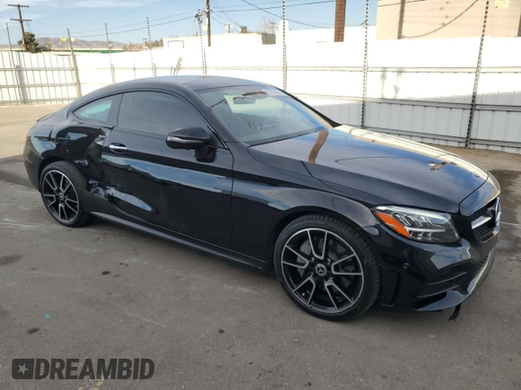 2022 Mercedes-Benz C 300 with VIN W1KWJ8DB9NG116139, listed as a Copart auction lot 87513635 with 15,397 mi miles and Salvage Title. Bid and sale history available at DreamBid. Image 4.