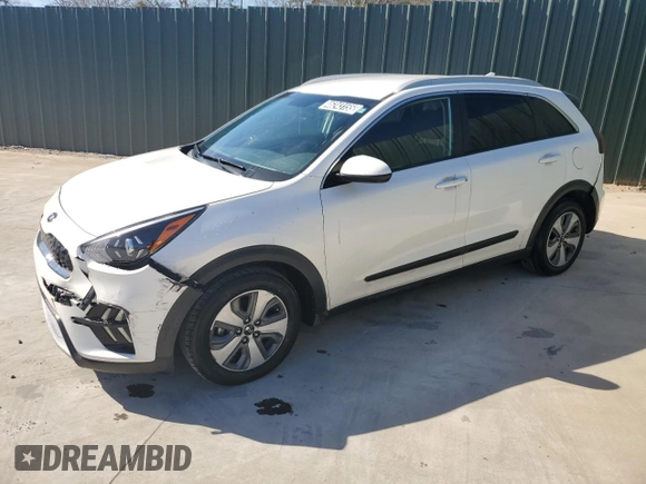 2020 Kia Niro LX with VIN KNDCB3LC8L5362177, listed as a Copart auction lot 46243155 with 123,976 mi miles and Clean Title. Bid and sale history available at carsss.com. Image 1.