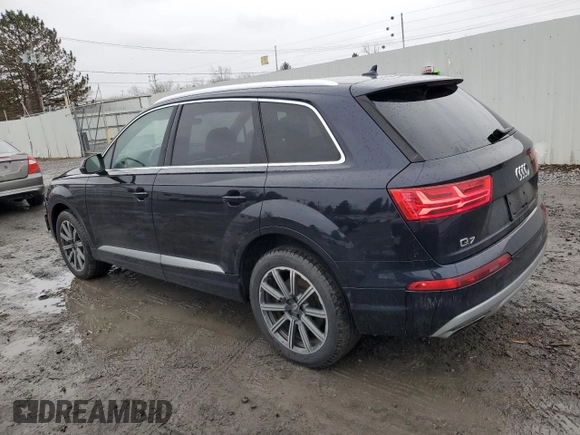 2017 Audi Q7 Premium Plus with VIN WA1LAAF74HD013210, listed as a Copart auction lot 49337825 with 82,450 mi miles and Salvage Title. Bid and sale history available at DreamBid. Image 2.
