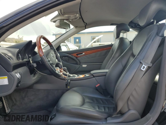 2005 Mercedes-Benz SL 500 with VIN WDBSK75F75F098620, listed as a Copart auction lot 55349735 with Not Provided miles and Clean Title. Bid and sale history available at DreamBid. Image 7.