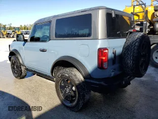 2024 Ford Bronco Black Diamond with VIN 1FMDE1AH5RLA05733, listed as a Copart auction lot 82016644 with 3,629 mi miles and Salvage Title. Bid and sale history available at DreamBid. Image 2.