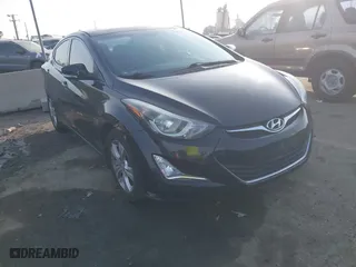 2016 Hyundai Elantra SE with VIN KMHDH4AEXGU490845, listed as a IAAI auction lot 41482898 with 96,775 mi miles. Bid and sale history available at carsss.com. Image 1.