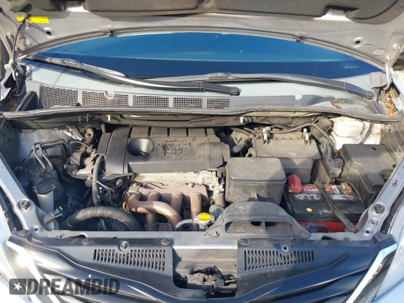 2012 Toyota Sienna with VIN 5TDKA3DC6CS015762, listed as a IAAI auction lot 41529216 with 219,136 mi miles and . Bid and sale history available at DreamBid. Image 10.