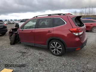 2022 Subaru Forester Limited with VIN JF2SKAPC9NH522967, listed as a Copart auction lot 47808465 with 18,825 mi miles and Salvage Title. Bid and sale history available at carsss.com. Image 2.