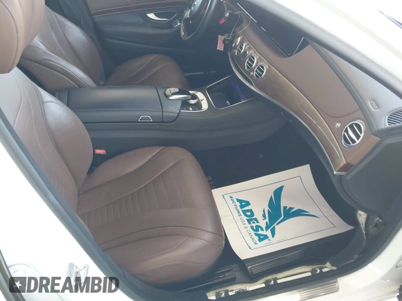 2015 Mercedes-Benz S 550 with VIN WDDUG8CB6FA102310, listed as a IAAI auction lot 42157319 with 94,517 mi miles and . Bid and sale history available at carsss.com. Image 5.