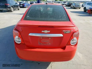 2016 Chevrolet Sonic LT with VIN 1G1JC5SHXG4149782, listed as a Copart auction lot 53079725 with 103,418 mi miles and Clean Title. Bid and sale history available at carsss.com. Image 6.