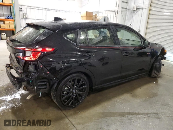 2024 Subaru Impreza RS с VIN JF1GUHJC7R8899244, выставлен на аукционе Copart как лот 56477125 с пробегом 7 229 миль миль и Списание • Salvage title. История ставок и продаж доступна на DreamBid. Изображение 3.