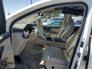 2023 Mercedes-Benz EQS with VIN 4JGDM2DB2PA009196, listed as a Copart auction lot 63701564 with 13,718 mi miles and Salvage Title. Bid and sale history available at carsss.com. Image 7.