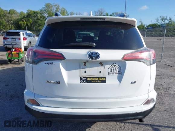 2016 Toyota RAV4 LE with VIN 2T3ZFREV0GW243456, listed as a IAAI auction lot 41962345 with 62,381 mi miles. Bid and sale history available at carsss.com. Image 17.