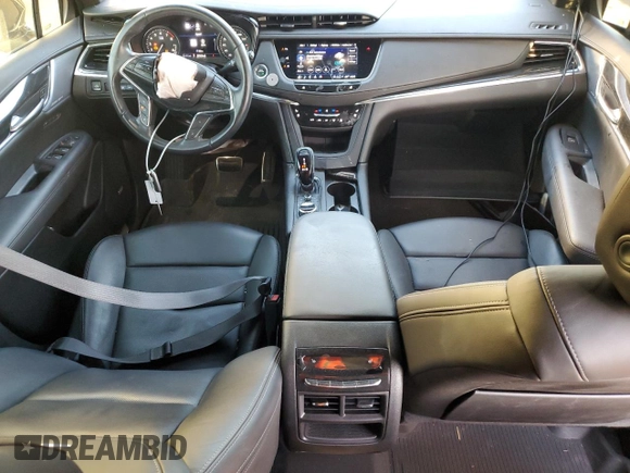 2023 Cadillac XT5 FWD Premium Luxury with VIN 1GYKNCRS1PZ122947, listed as a Copart auction lot 85589454 with 29,504 mi miles and Salvage Title. Bid and sale history available at carsss.com. Image 8.