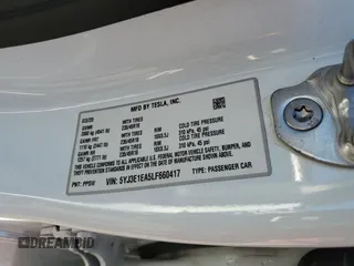 2020 Tesla Model 3 Standard Range Plus with VIN 5YJ3E1EA5LF660417, listed as a Copart auction lot 48144125 with 112,924 mi miles and Salvage Title. Bid and sale history available at DreamBid. Image 15.
