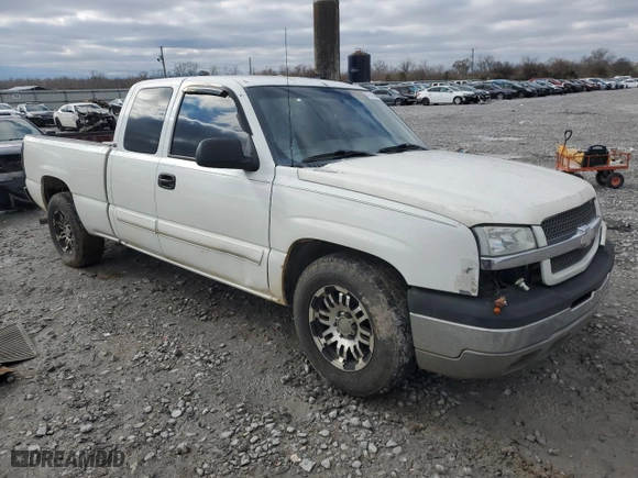 2003 Chevrolet Silverado 1500 LT with VIN 2GCEC19T031313011, listed as a Copart auction lot 87945515 with 360,196 mi miles and Salvage Title. Bid and sale history available at carsss.com. Image 4.