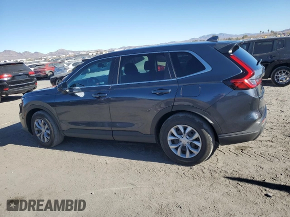 2025 Honda CR-V LX with VIN 5J6RS3H22SL002398, listed as a Copart auction lot 86980104 with 7,131 mi miles and Salvage Title. Bid and sale history available at DreamBid. Image 2.