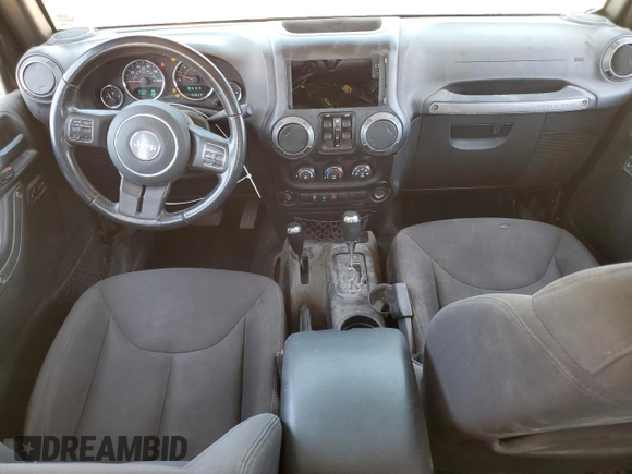 2017 Jeep Wrangler Unlimited Sport with VIN 1C4BJWDG3HL683354, listed as a Copart auction lot 63024845 with 52,813 mi miles and Salvage title. Bid and sale history available at DreamBid. Image 8.