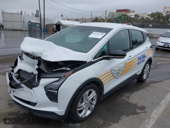 2023 Chevrolet Bolt EV 1LT with VIN 1G1FW6S08P4100397, listed as a IAAI auction lot 42450199 with 106,268 mi miles and . Bid and sale history available at DreamBid. Image 19.