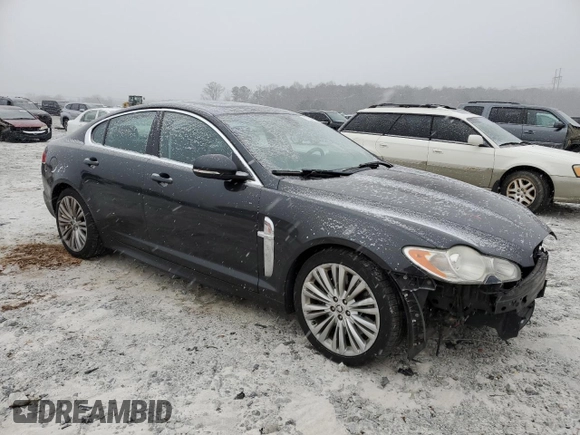 2011 Jaguar XF with VIN SAJWA0FB9BLS16223, listed as a Copart auction lot 89158825 with 179,554 mi miles and Salvage Title. Bid and sale history available at carsss.com. Image 4.