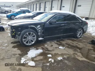 2018 Cadillac CT6 Sport AWD with VIN 1G6KP5R6XJU131457, listed as a Copart auction lot 41455705 with 108,920 mi miles and Salvage title. Bid and sale history available at DreamBid. Image 1.