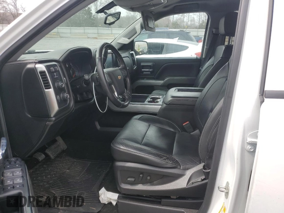 2018 Chevrolet Silverado 1500 LTZ with VIN 3GCUKSEC6JG249202, listed as a Copart auction lot 49034665 with 97,434 mi miles and Salvage Title. Bid and sale history available at carsss.com. Image 7.