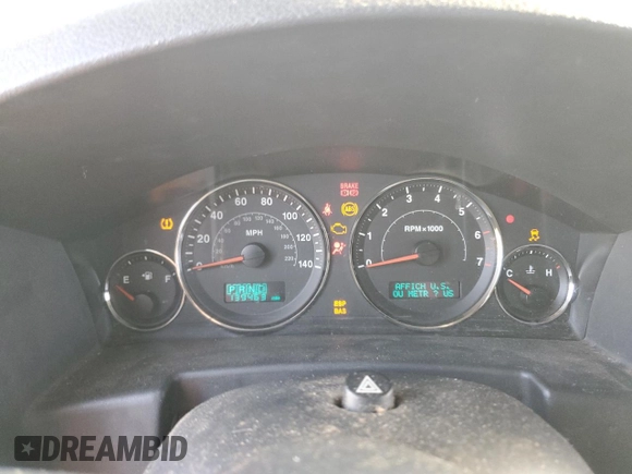 2006 Jeep Commander with VIN 1J8HG48KX6C195178, listed as a Copart auction lot 42204975 with 139,463 mi miles and Non Repairable. Bid and sale history available at carsss.com. Image 9.