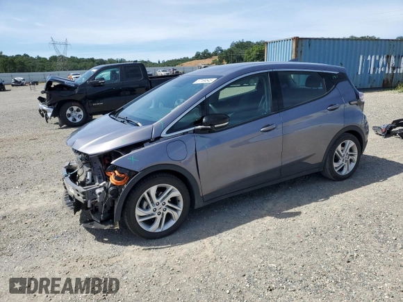 2023 Chevrolet Bolt EV 1LT with VIN 1G1FW6S09P4124885, listed as a Copart auction lot 57169545 with 47,426 mi miles and Salvage title. Bid and sale history available at DreamBid. Image 1.
