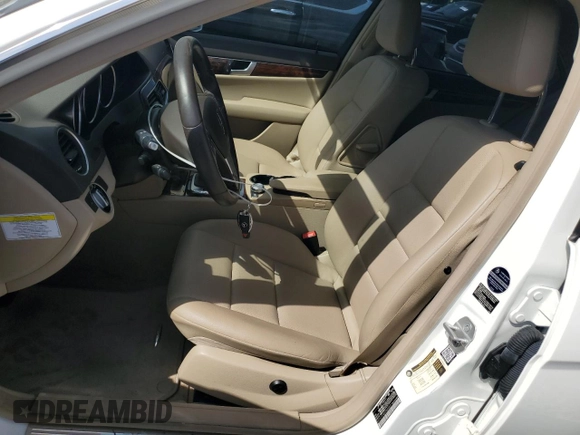 2013 Mercedes-Benz C-Class C 250 Sport with VIN WDDGF4HB7DR268691, listed as a Copart auction lot 53877245 with 69,486 mi miles and Non Repairable. Bid and sale history available at carsss.com. Image 7.