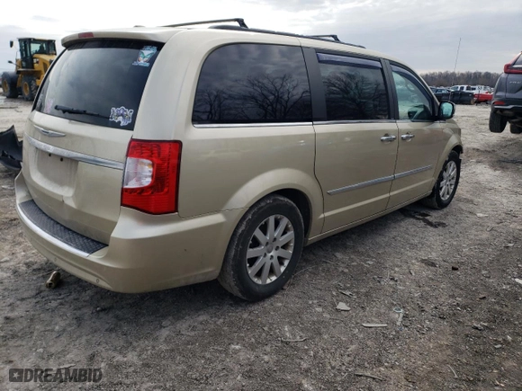 2011 Chrysler Town & Country Touring-L with VIN 2A4RR8DG4BR780610, listed as a Copart auction lot 47166125 with 198,340 mi miles and Salvage Title. Bid and sale history available at carsss.com. Image 3.