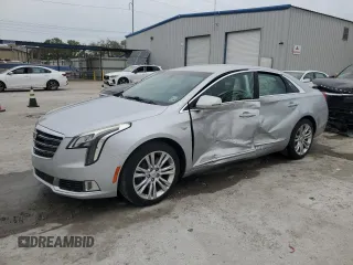 2018 Cadillac XTS Luxury with VIN 2G61M5S38J9166127, listed as a Copart auction lot 50386775 with 105,114 mi miles and Salvage Title. Bid and sale history available at carsss.com. Image 1.