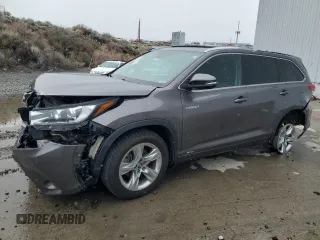 2019 Toyota Highlander Hybrid Limited with VIN 5TDDGRFH8KS070876, listed as a Copart auction lot 50152995 with 141,623 mi miles and Salvage title. Bid and sale history available at DreamBid. Image 1.