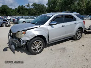 2016 Chevrolet Equinox LTZ with VIN 2GNALDEK5G6299667, listed as a Copart auction lot 58474315 with 74,226 mi miles and Salvage title. Bid and sale history available at DreamBid. Image 1.