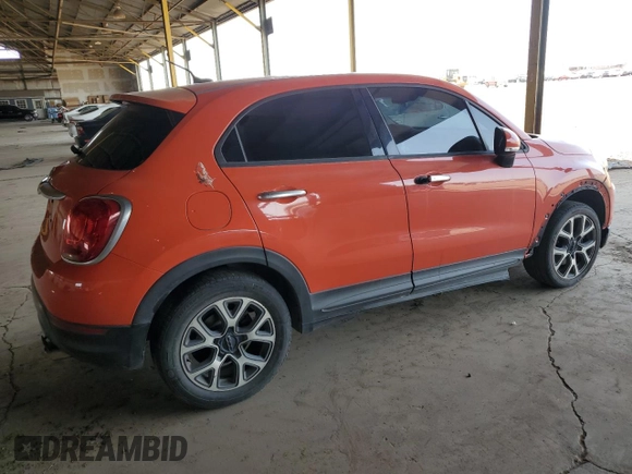 2016 FIAT 500X Trekking with VIN ZFBCFXCT8GP353455, listed as a Copart auction lot 63281625 with 95,923 mi miles and Clean title. Bid and sale history available at DreamBid. Image 3.