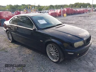 2002 BMW 3 Series 325Ci with VIN WBABN33492JW53091, listed as a IAAI auction lot 42445196 with 133,108 mi miles and . Bid and sale history available at DreamBid. Image 1.
