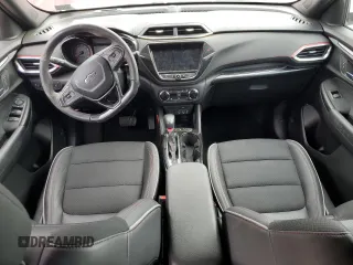 2021 Chevrolet TrailBlazer RS with VIN KL79MUSL8MB056608, listed as a Copart auction lot 47604514 with 43,681 mi miles and . Bid and sale history available at DreamBid. Image 8.
