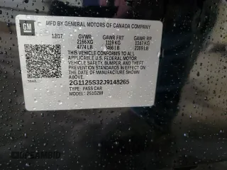 2018 Chevrolet Impala Premier with VIN 2G1125S32J9148265, listed as a Copart auction lot 49815015 with Not Provided miles and Salvage Title. Bid and sale history available at DreamBid. Image 13.