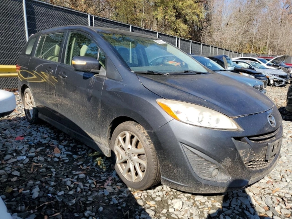 2014 Mazda 5 Grand Touring z VIN JM1CW2DL2E0178172, wystawiony jako Copart lot #80203094 z przebiegiem 248 026 mil mil oraz Czysty tytuł • Clean title. Historia ofert i sprzedaży dostępna na DreamBid. Obrazek 4.