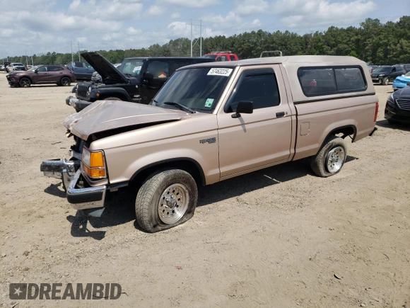 1992 Ford Ranger with VIN 1FTCR10U9NUD33891, listed as a Copart auction lot 57463225 with 78,267 mi miles and Salvage title. Bid and sale history available at DreamBid. Image 1.