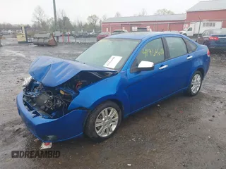 2011 Ford Focus SEL with VIN 1FAHP3HN5BW193929, listed as a IAAI auction lot 41964600 with 86,552 mi miles. Bid and sale history available at carsss.com. Image 2.