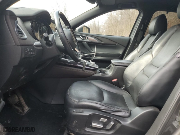 2016 Mazda CX-9 Grand Touring with VIN JM3TCBDY0G0104165, listed as a Copart auction lot 53075795 with 179,420 mi miles and Salvage Title. Bid and sale history available at carsss.com. Image 7.
