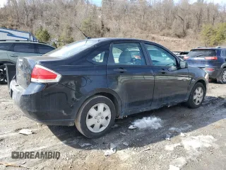 2010 Ford Focus S with VIN 1FAHP3EN7AW251154, listed as a Copart auction lot 44527545 with 107,058 mi miles and Salvage Title. Bid and sale history available at carsss.com. Image 3.