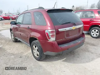 2007 Chevrolet Equinox LS with VIN 2CNDL13F576013693, listed as a IAAI auction lot 41834412 with 204,636 mi miles. Bid and sale history available at carsss.com. Image 3.