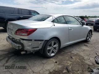 2014 Lexus IS 350 C with VIN JTHFE2C21E2510968, listed as a Copart auction lot 57587795 with 77,086 mi miles and Salvage title. Bid and sale history available at DreamBid. Image 3.