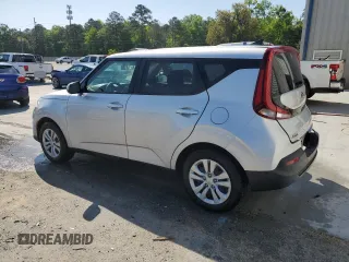 2021 Kia Soul S with VIN KNDJ23AU8M7763317, listed as a Copart auction lot 52395655 with 35,395 mi miles and Salvage Title. Bid and sale history available at carsss.com. Image 2.