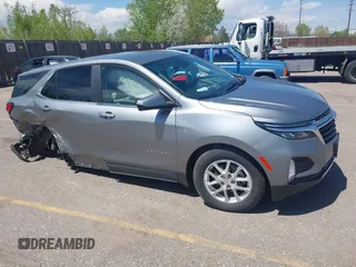 2024 Chevrolet Equinox LT with VIN 3GNAXUEG0RS182986, listed as a IAAI auction lot 42151718 with Not Provided miles and . Bid and sale history available at DreamBid. Image 1.