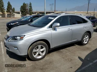 2013 Lexus RX 350 with VIN 2T2ZK1BA3DC104941, listed as a Copart auction lot 62784985 with 163,182 mi miles and Salvage title. Bid and sale history available at DreamBid. Image 1.