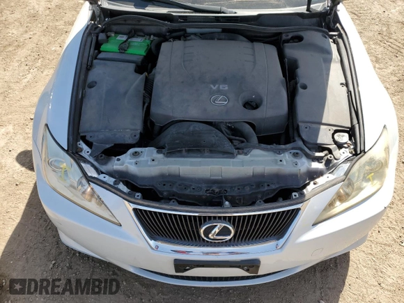 2006 Lexus IS 250 z VIN JTHCK262665007122, wystawiony jako Copart lot #53168355 z przebiegiem 177 680 mil mil oraz Szkoda całkowita • Salvage title. Historia ofert i sprzedaży dostępna na DreamBid. Obrazek 11.