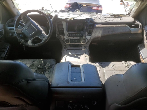 2015 GMC Yukon XL Denali with VIN 1GKS2JKJ2FR236172, listed as a Copart auction lot 47594045 with 0 mi miles and Non Repairable. Bid and sale history available at carsss.com. Image 8.