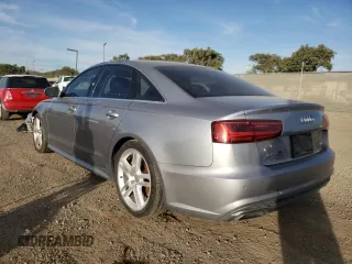 2016 Audi A6 3.0T Premium Plus with VIN WAUFGAFC4GN086341, listed as a Copart auction lot 66546702 with 134,578 mi miles. Bid and sale history available at carsss.com. Image 3.