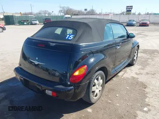 2005 Chrysler PT Cruiser with VIN 3C3EY45XX5T572509, listed as a IAAI auction lot 41733696 with 141,468 mi miles. Bid and sale history available at carsss.com. Image 4.